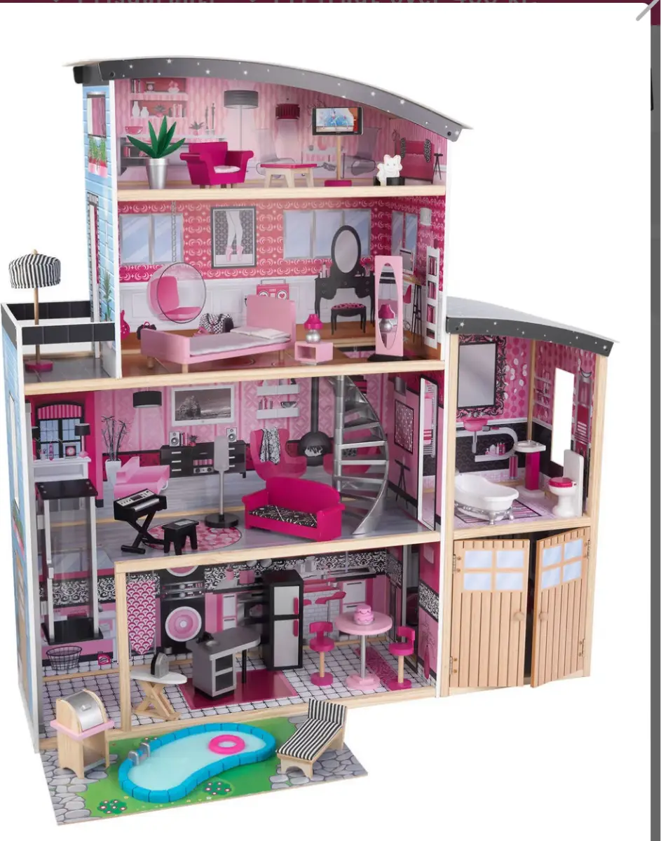 Kidkraft Barbie hus