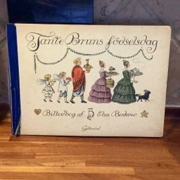 Tante Bruns Fødselsdag Elsa Beskow bog