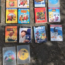 Forskellige film til børn DVD