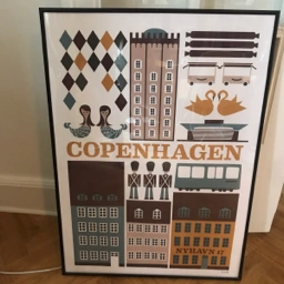 ferm LIVING Copenhagen Plakat