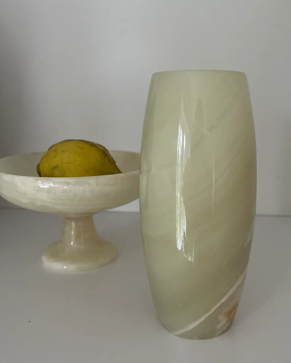 Vintage onyx Vase