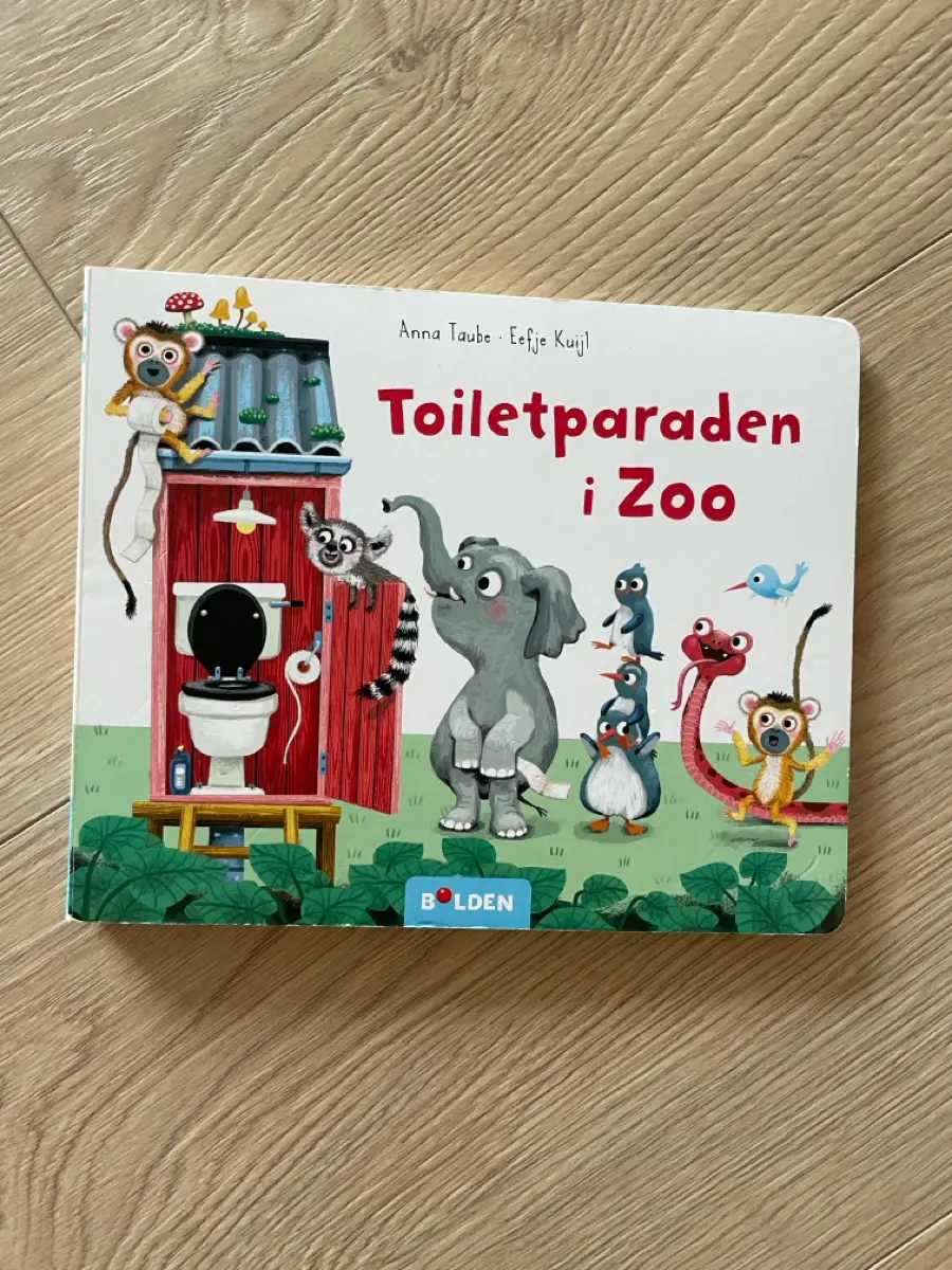 Toiletparaden i zoo Børnebog