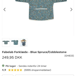 Fabelab Hagesmæk forklæde