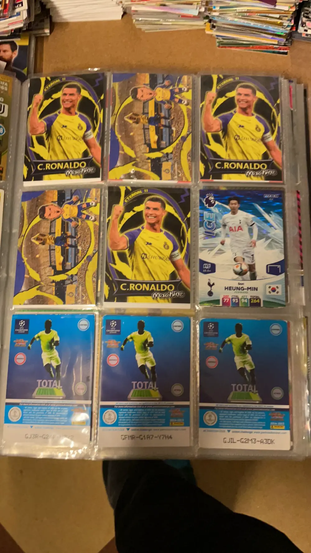 Panini Ronaldo Fodboldkort