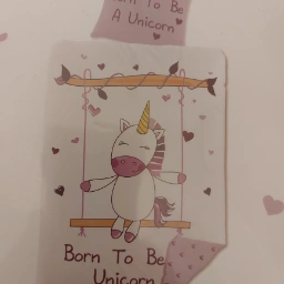 Ukendt Baby sengetøj - Unicorn🦄