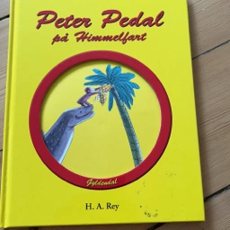 Peter Pedal på himmelfart Bog