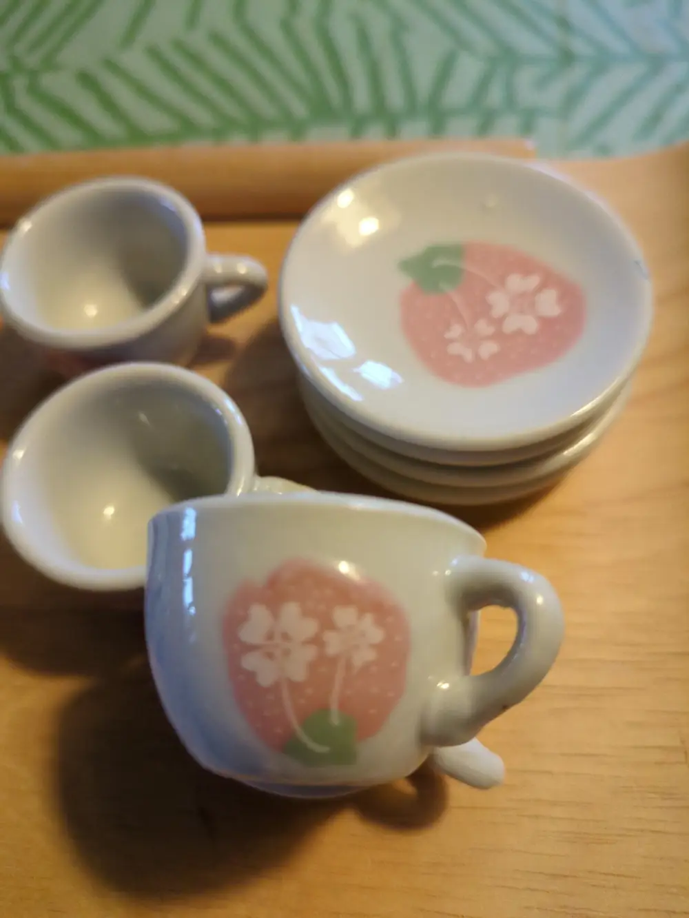 Ukendt Dukke kaffestel porcelæn