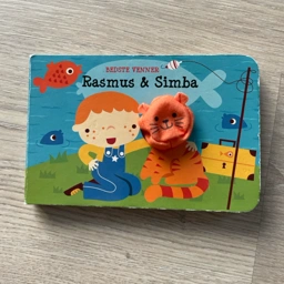 Rasmus og Simba Fingerdukke-bog