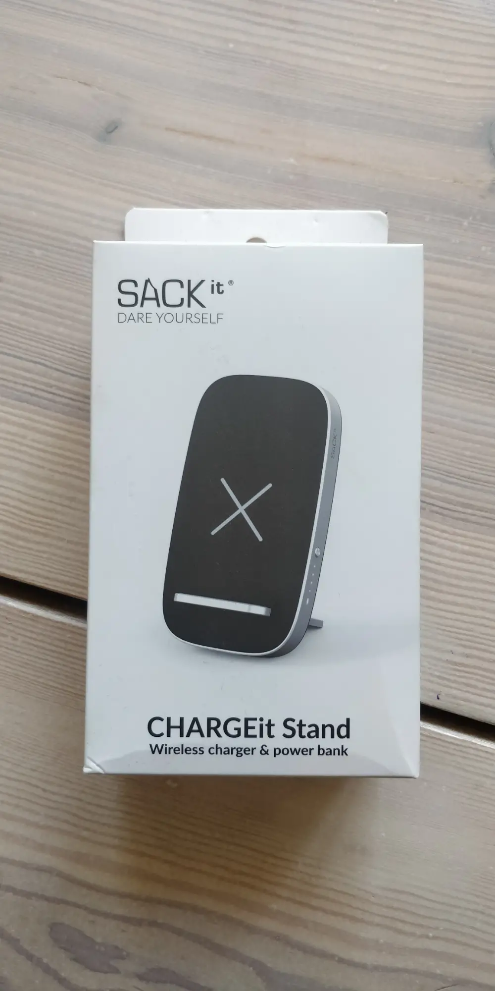 SACKit Trådløs oplader og power bank