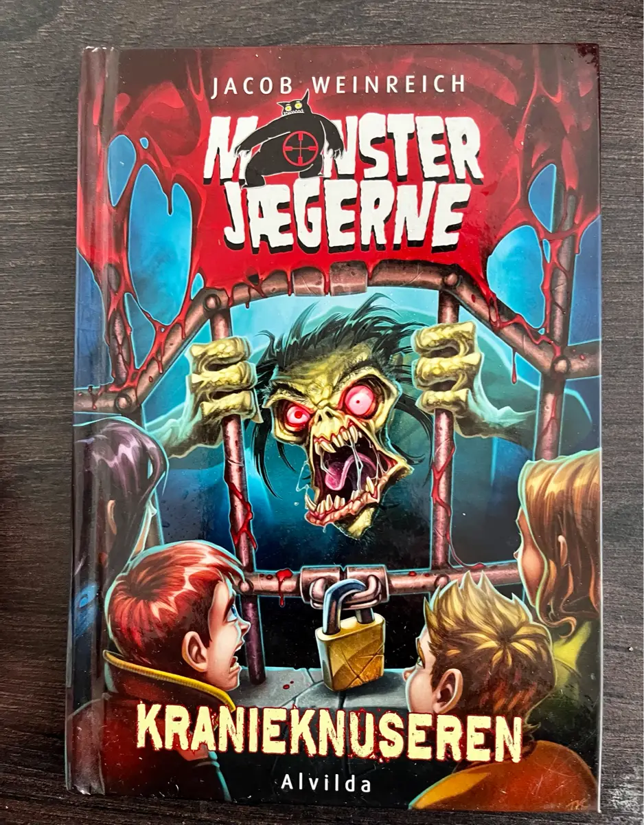 Monsterjægerne Kranieknuseren Bog Jacob Weinreich