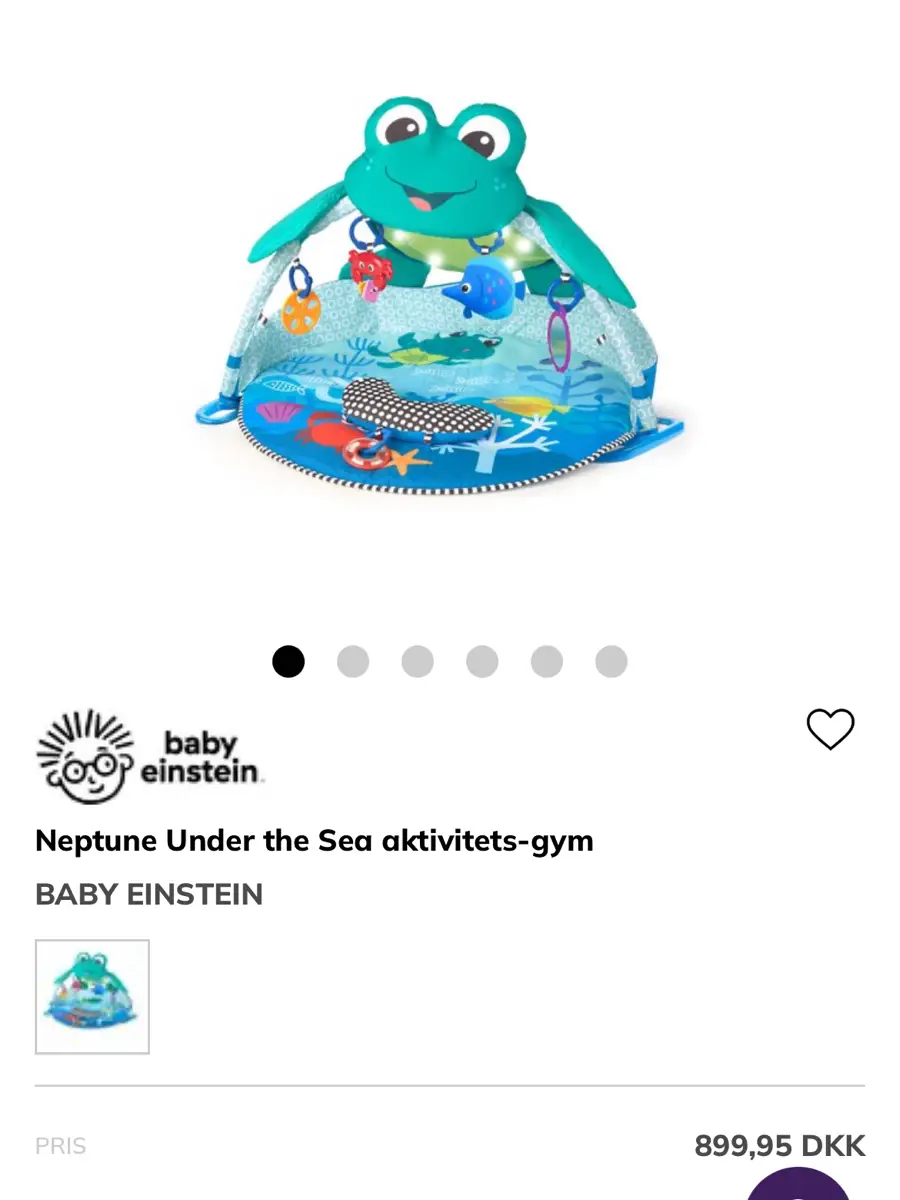 Baby Einstein Aktivitetstæppe skildpadde