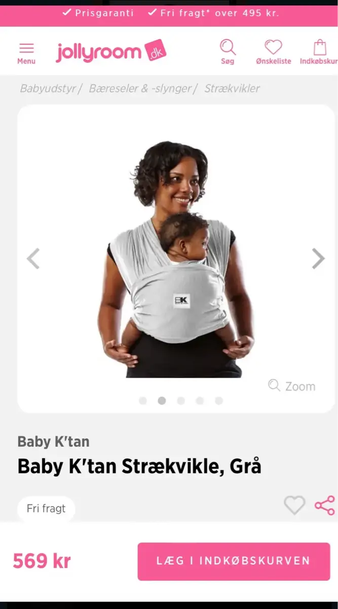 Baby k'tan Strækvikle