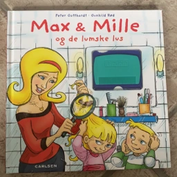 Max og Mille og de lumske lus Bog