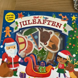 Skal vi lege juleaften? Puslespils bog