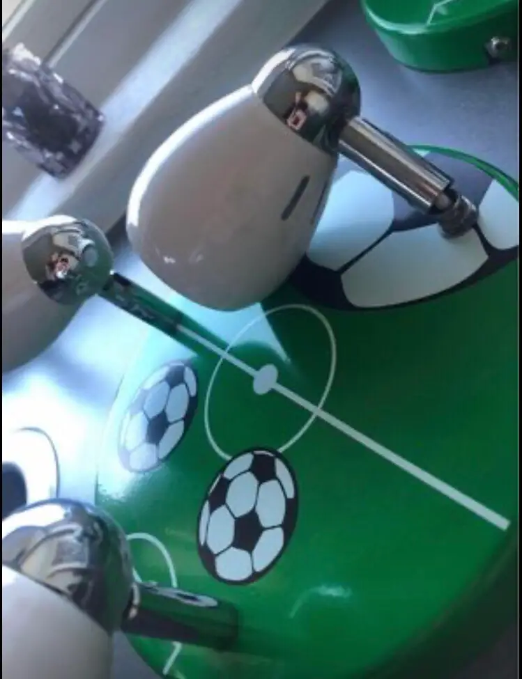 Ukendt Loftslampe med fodbolde