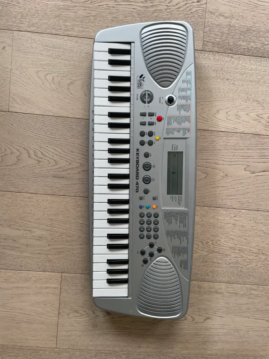 MUSIC TIME Keyboard 470