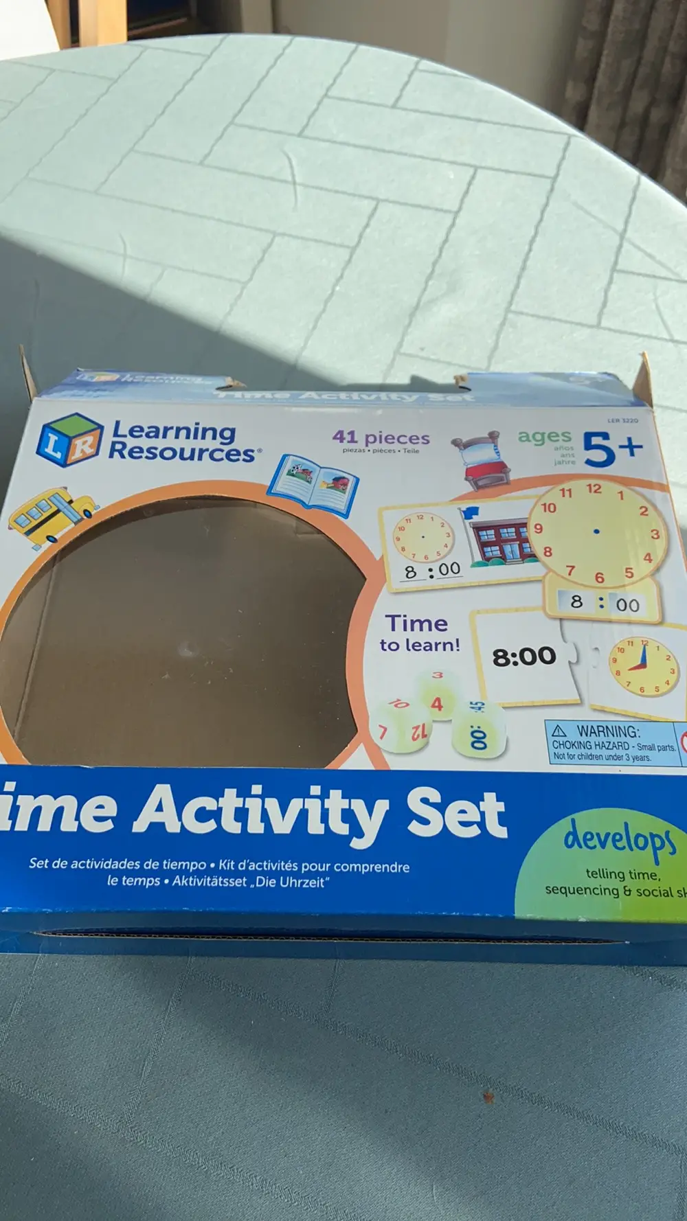 Ukendt Time activity set