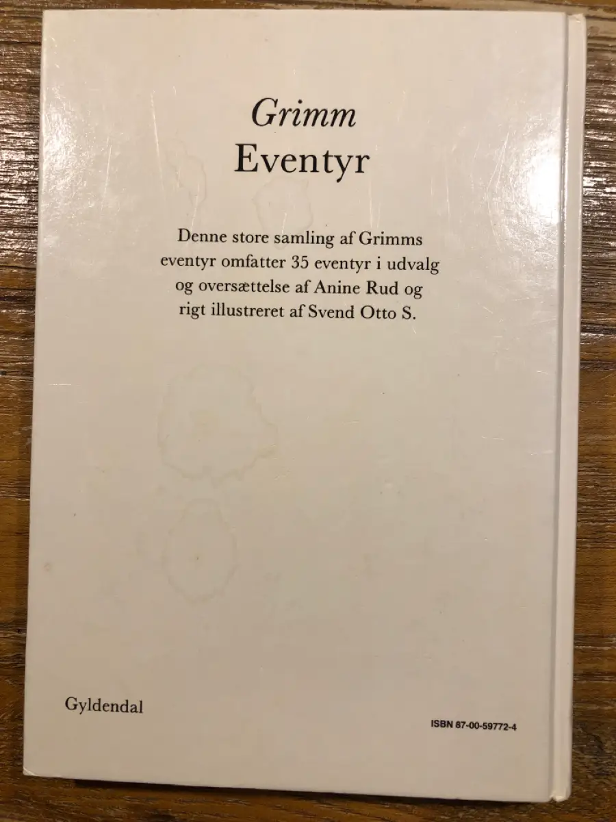 Grimm Eventyr Eventyrbog