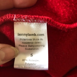 Lenny lamb Bære-fleece-jakke