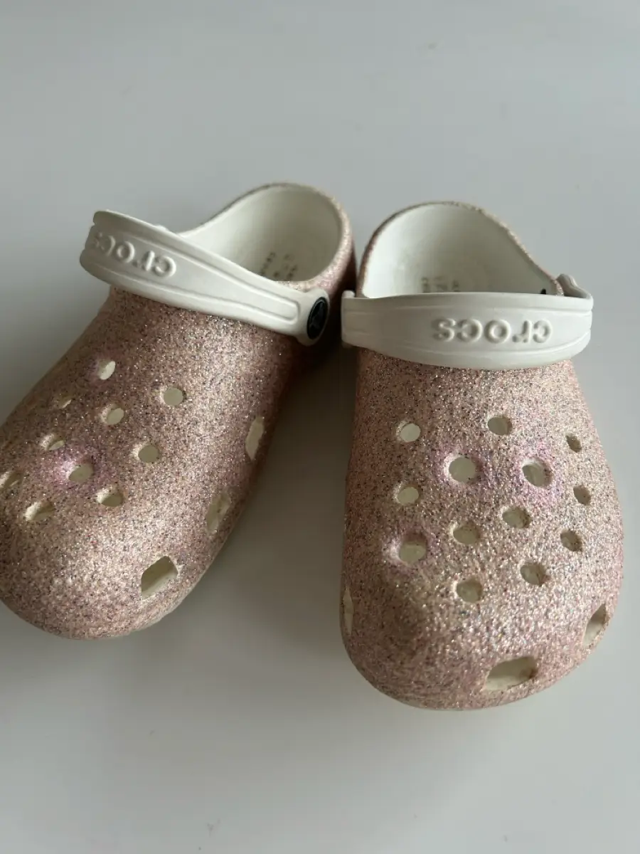 Crocs træsko glimmer