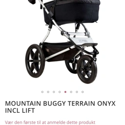 Mountain Buggy Carrycot facetoface kørepose