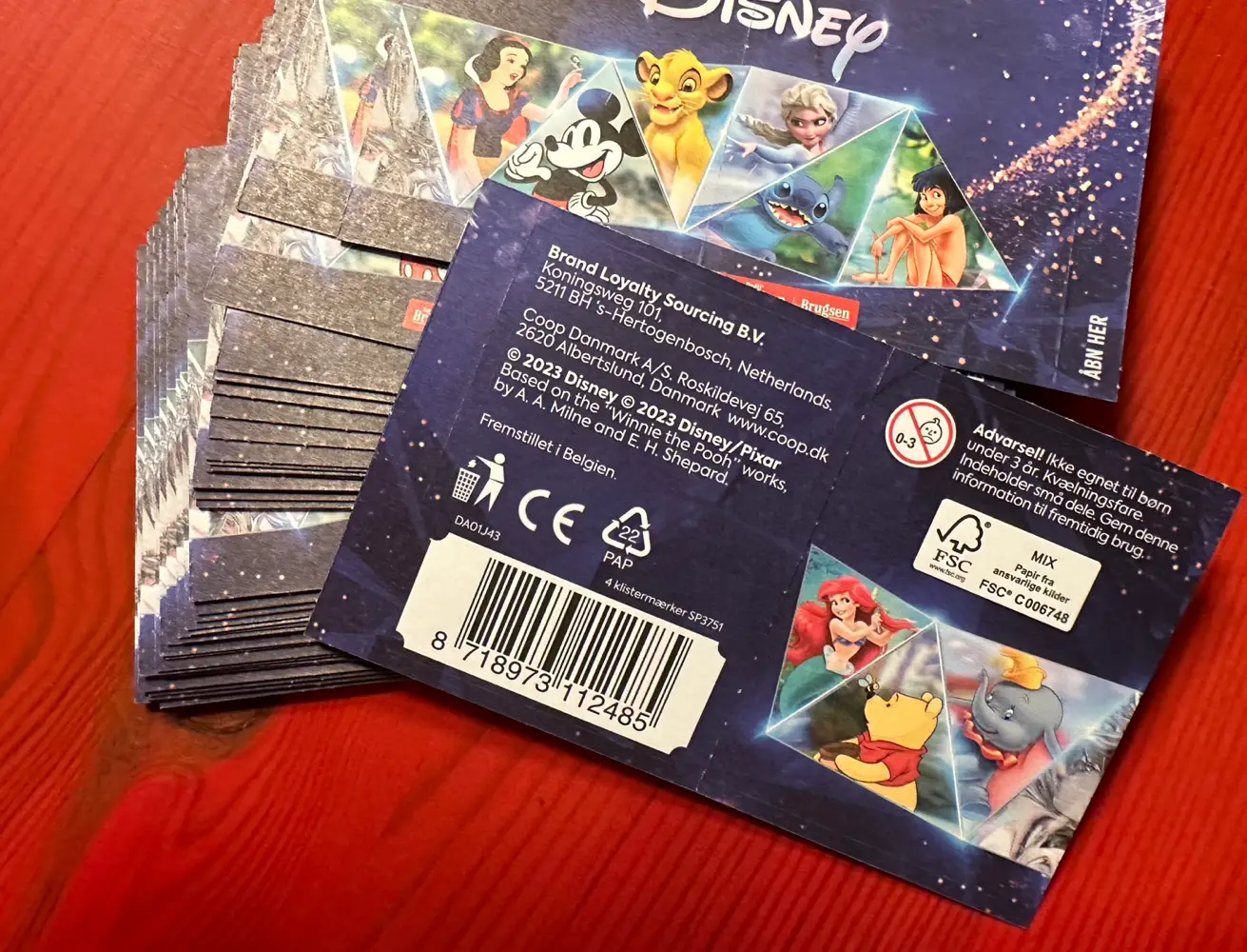 Disney Nye Disney+Coop klistermærker