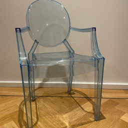 Kartell Blå Ghost stol