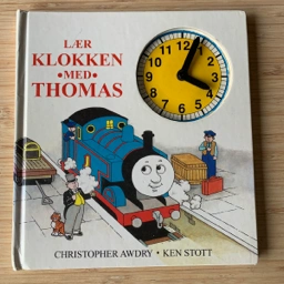 Lær klokken med Thomas tog Bog lær klokken med Thomas