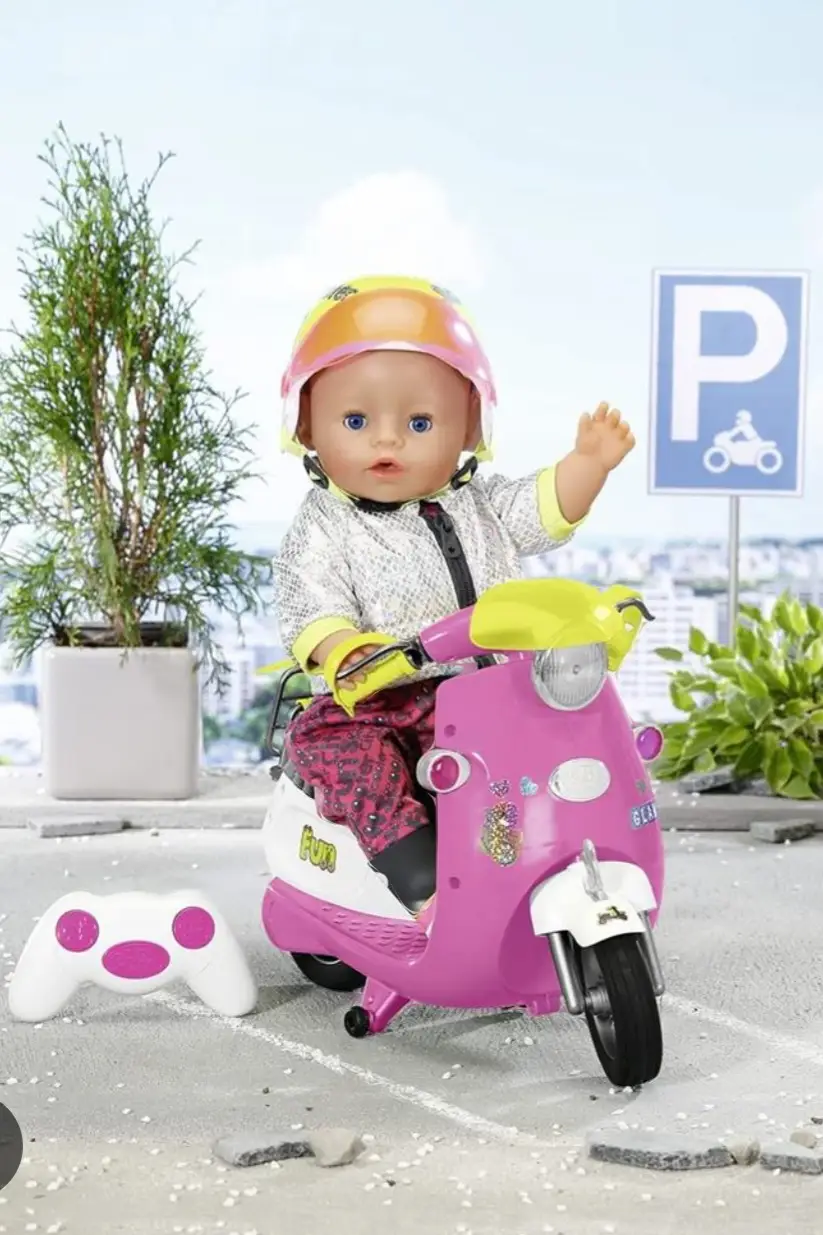 BABY BORN Elektrisk Scooter