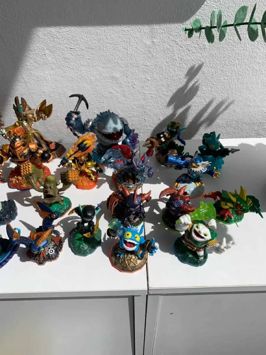 Skylanders Spil plader figurer