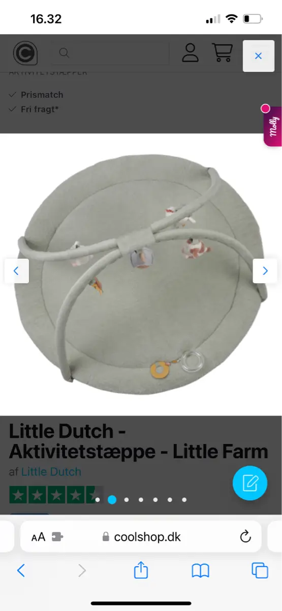 Little dutch Aktivitetstæppe