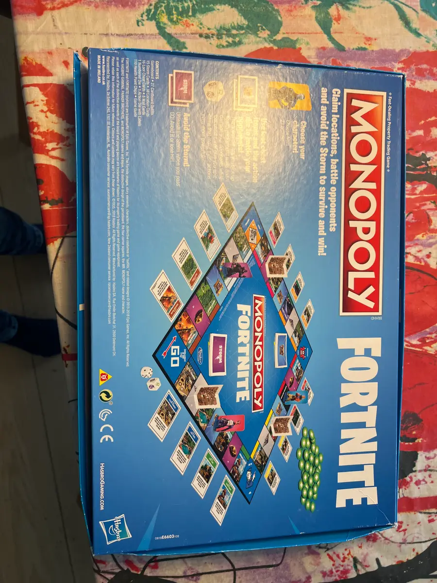 Hasbro Fortnite monopoly