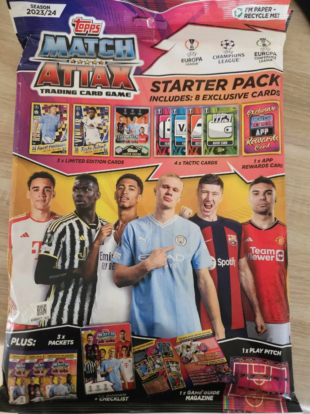 Match Attax Fodboldkort startpakke