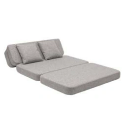 by klipklap 3 Fold Sofa XL soft multi Grey