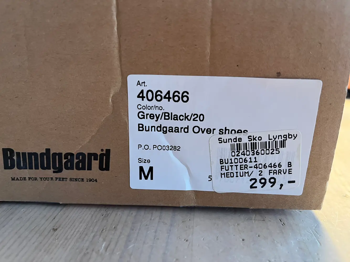 Bundgaard Overshoe futter