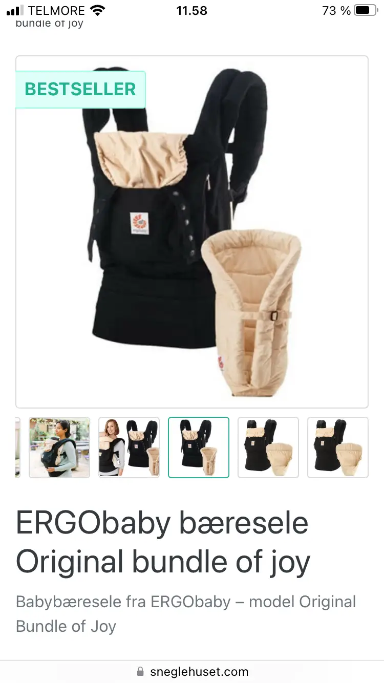 Ergobaby Bæresele