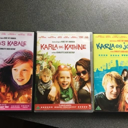 3 x Karla og High School Musical dvd