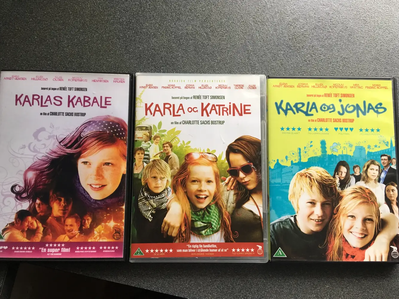 3 x Karla og High School Musical dvd