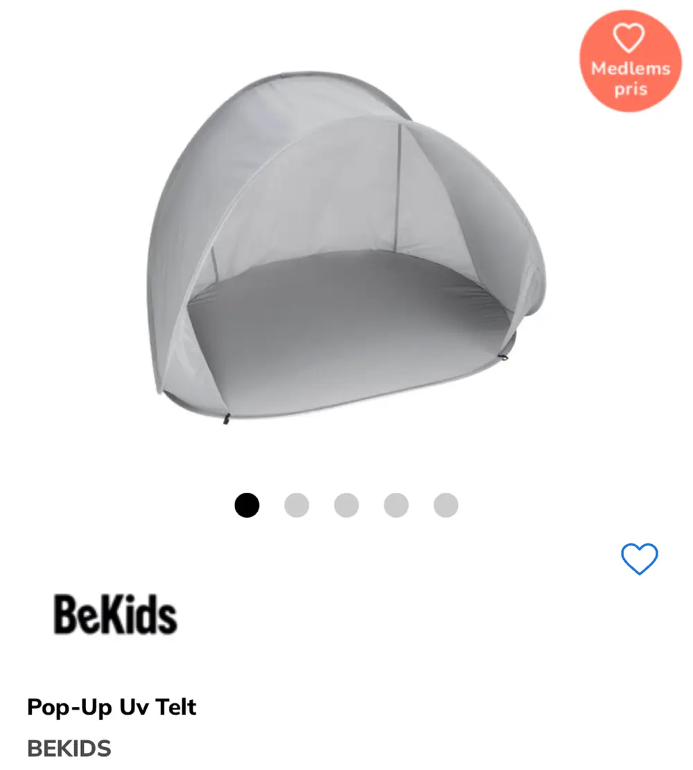 Be kids Pop-up soltelt