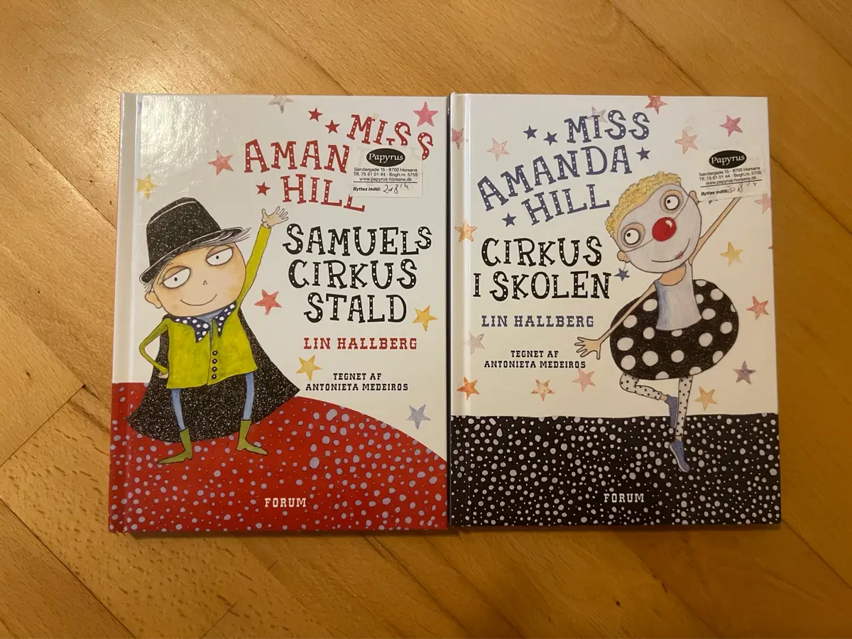 Miss Amanda Hill Bøger