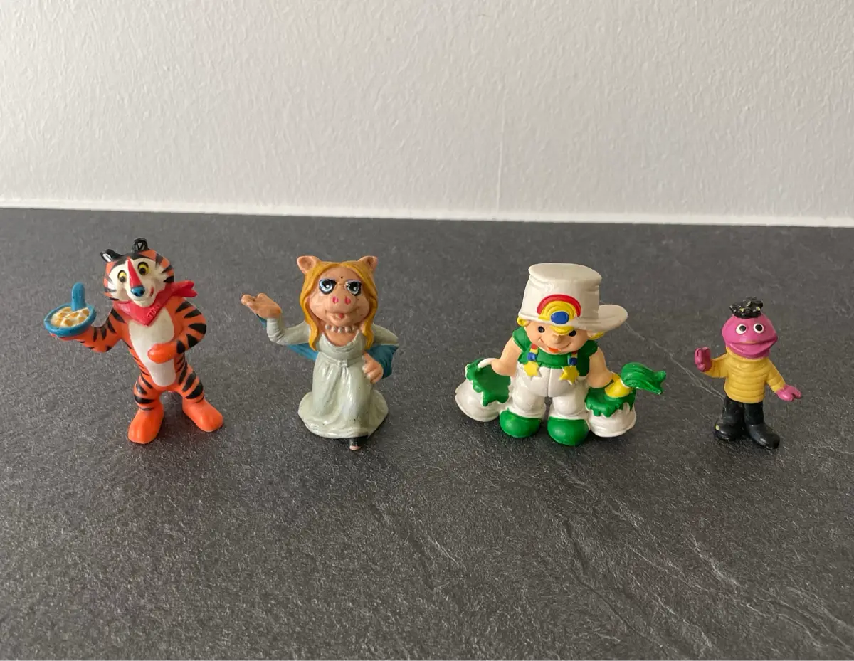 Figurer Gamle retro figurer