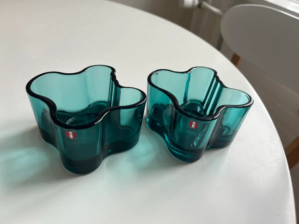 Iittala 2 fyrfadsstager