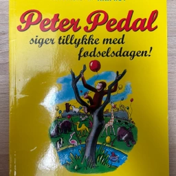 Peter Pedal - siger tillykke med  Bog