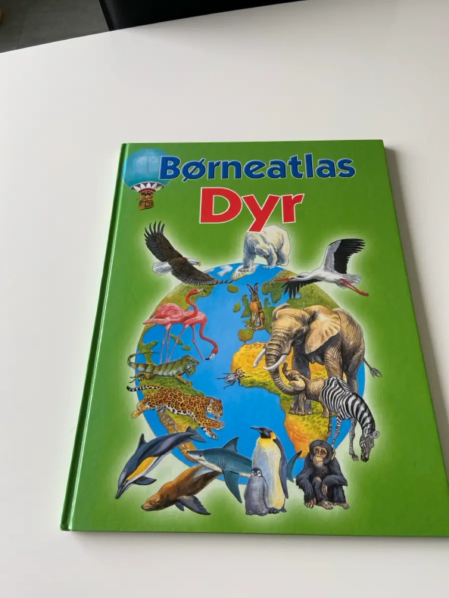 Børneatlas Dyr Bog