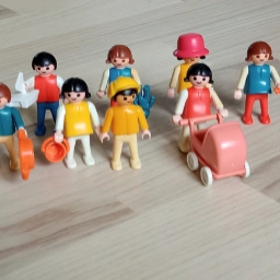 Playmobil Vintage børn med legetøj