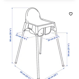 IKEA Højstol