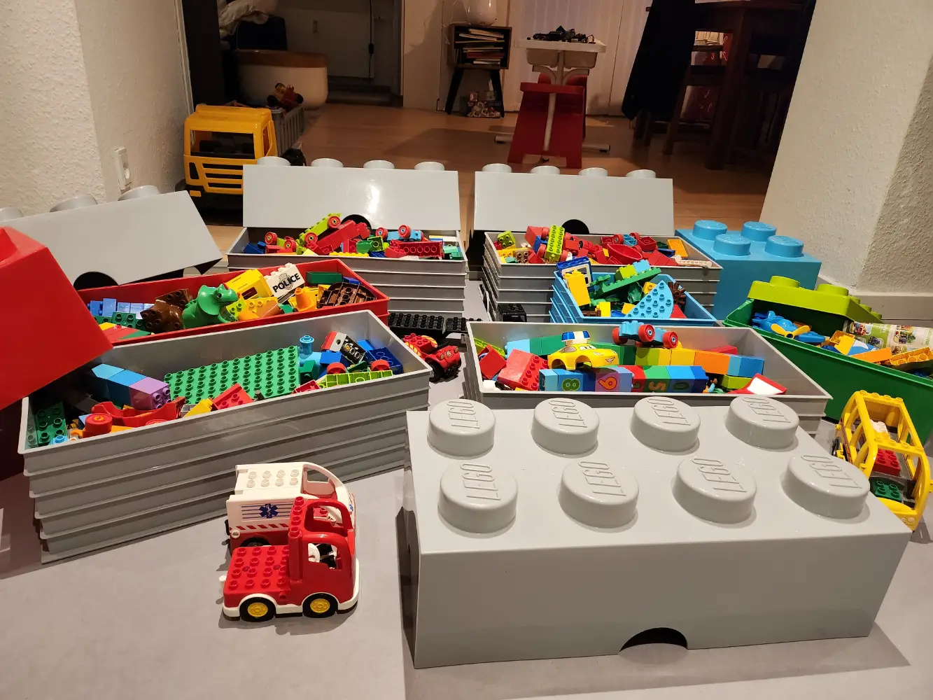 LEGO Duplo Stor mængde legoklodser