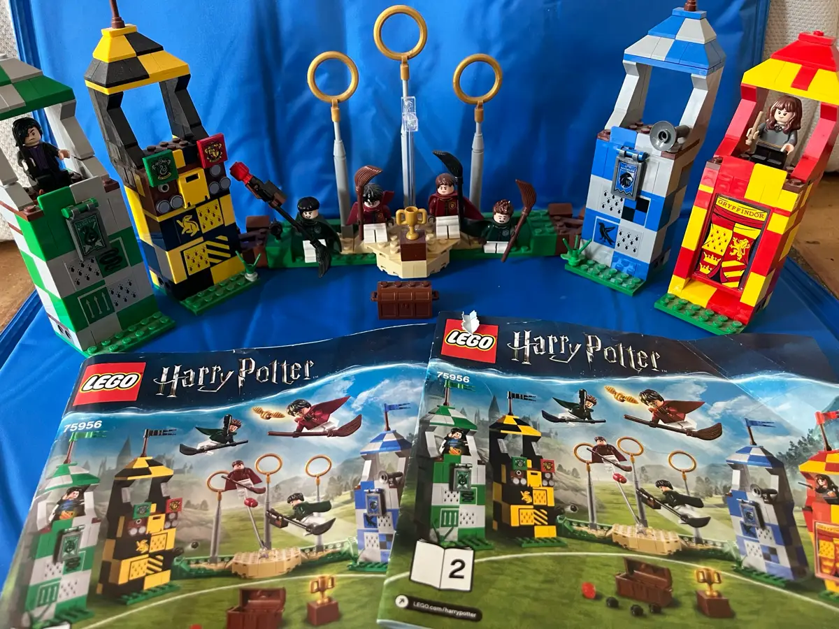 LEGO Harry Potter Quidditch match