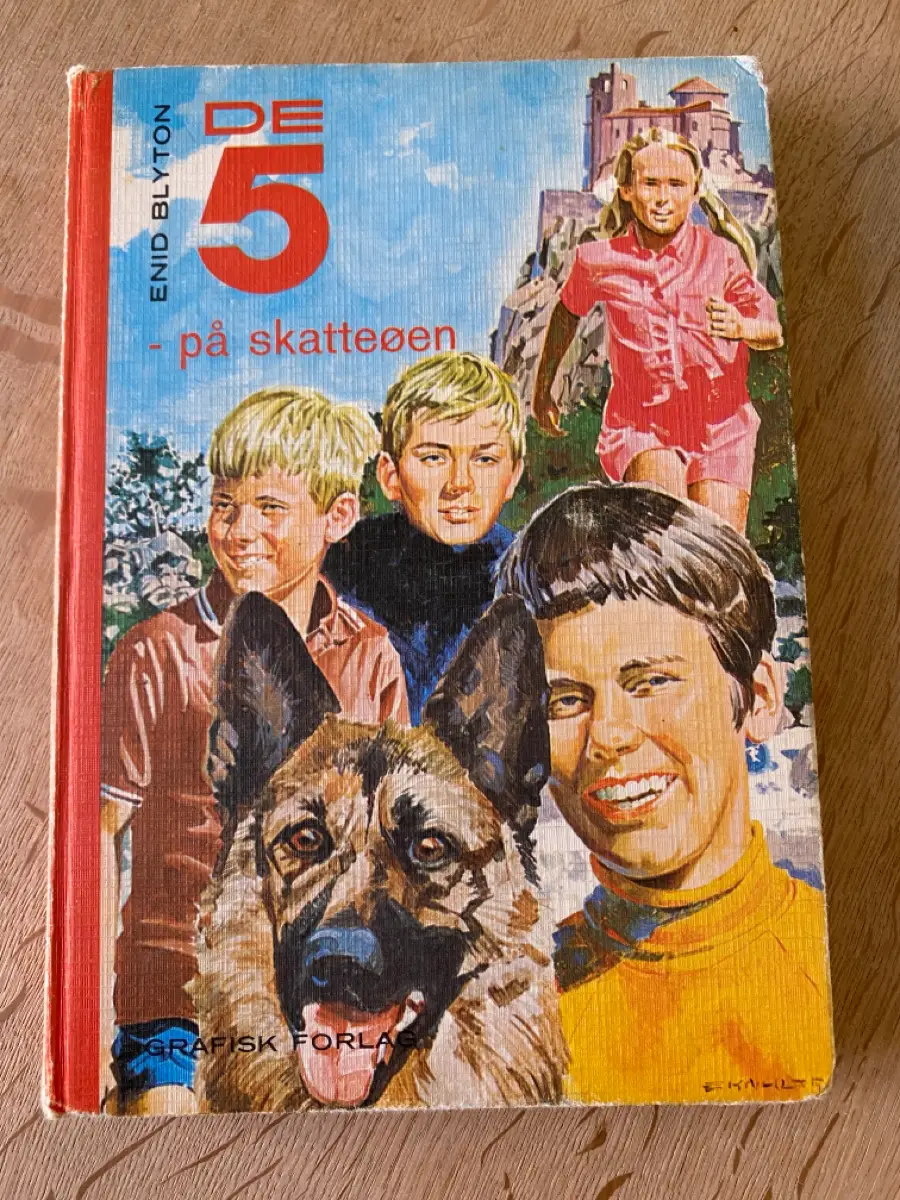 De fem - serien (27 stk) Bøger