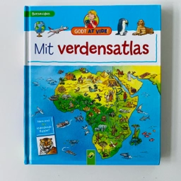 Verdensatlas Børneatlas / Flapbog /Papbog